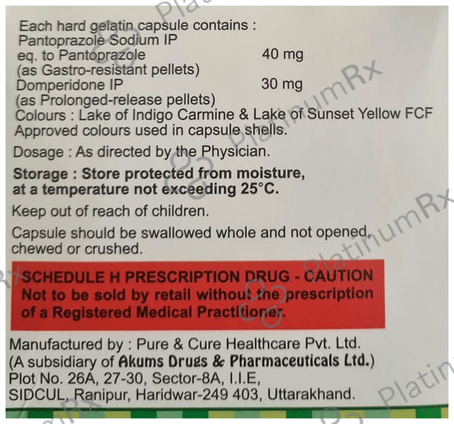 Flaropan DSR 30/40mg Capsule 10s