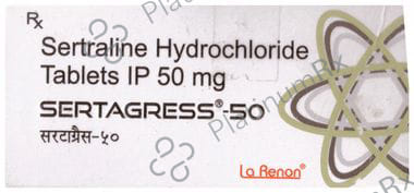 Sertagress 50mg Tablet 10s
