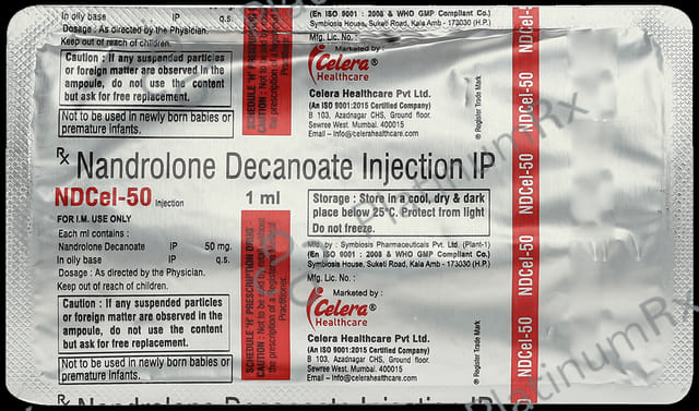 Ndcel 50mg Injection 1ml