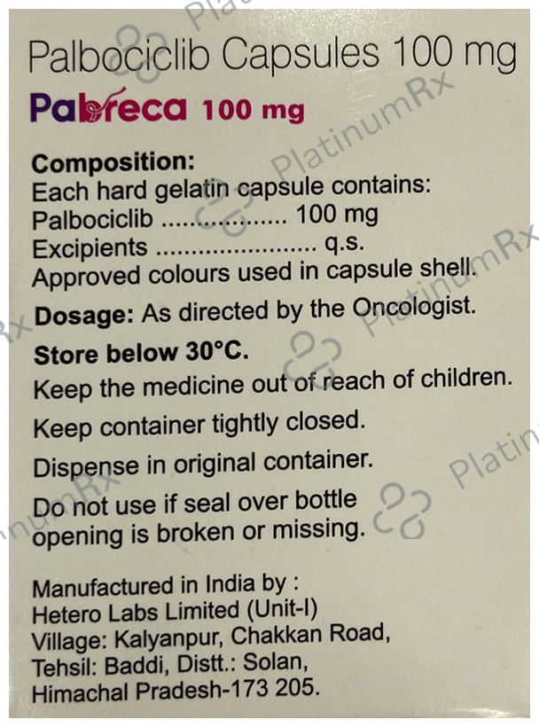Pabreca 100mg Capsule
