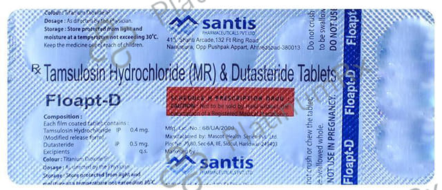 Floapt D 0.5/0.4mg Tablet MR 10s