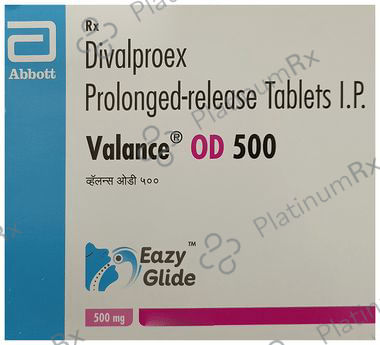 Valance OD 500mg Eazy Glide Tablet PR 15s