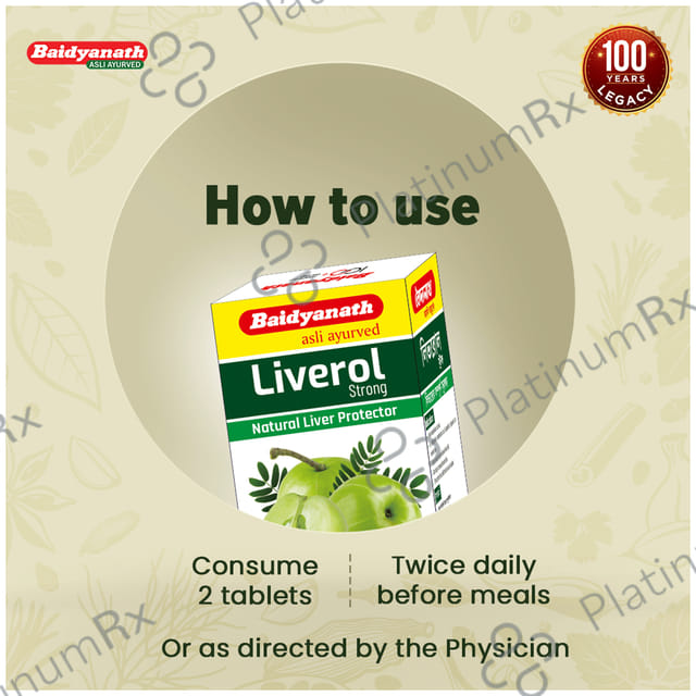 Baidyanath Liverol Strong Tablet