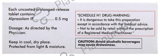 Anxit 0.5mg Tablet SR 10s