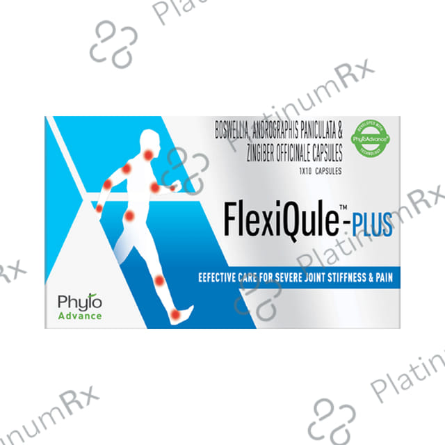 Flexiqule Plus Capsule For Osteo- Arthritis & Joint Pain