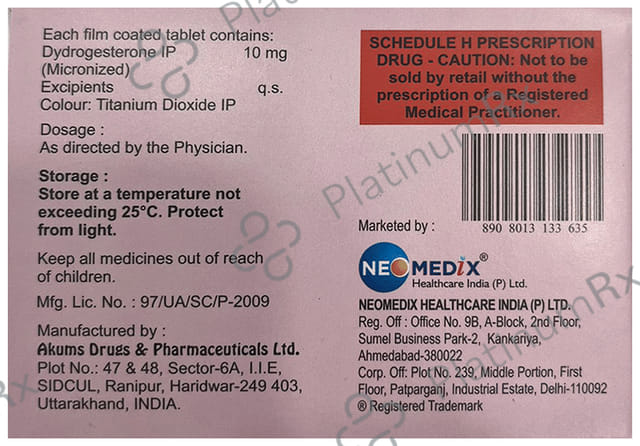 Neo 10mg DG Tablet 10s