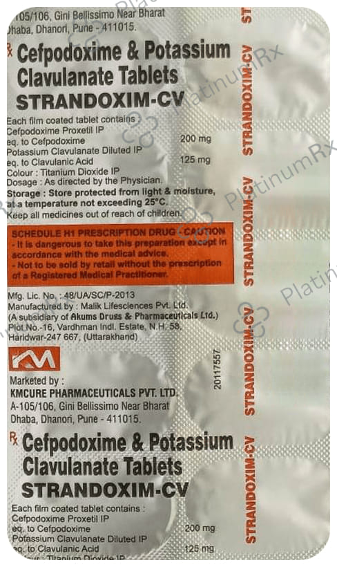 Strandoxim-CV Tablet