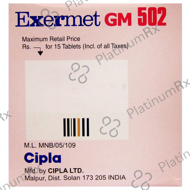 Exermet GM 502 Tablet 15s