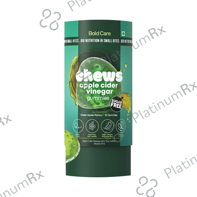 Bold Care Apple Cider Vinegar Gummy Sugar Free
