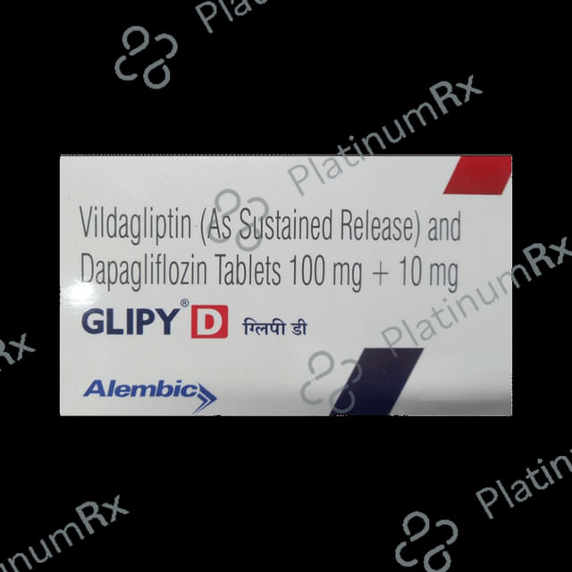 Glipy D Tablet 10 Tablet SR