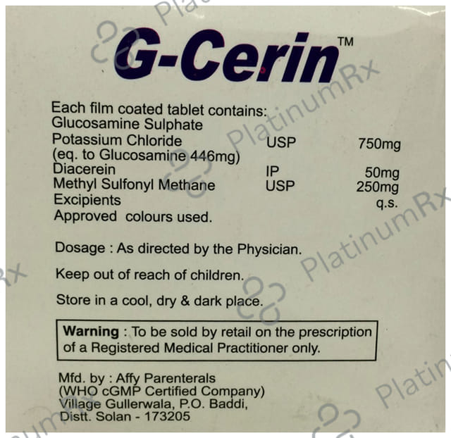 G Cerin Tablet 10s