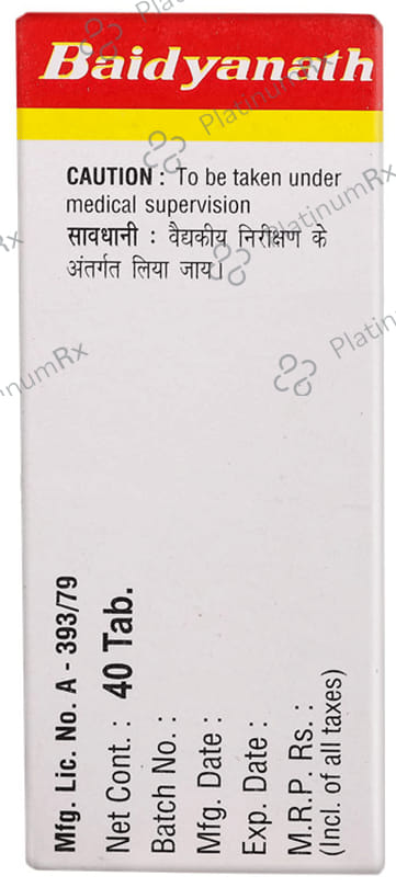 Baidyanath (Noida) Raktpittantak Lauh Tablet