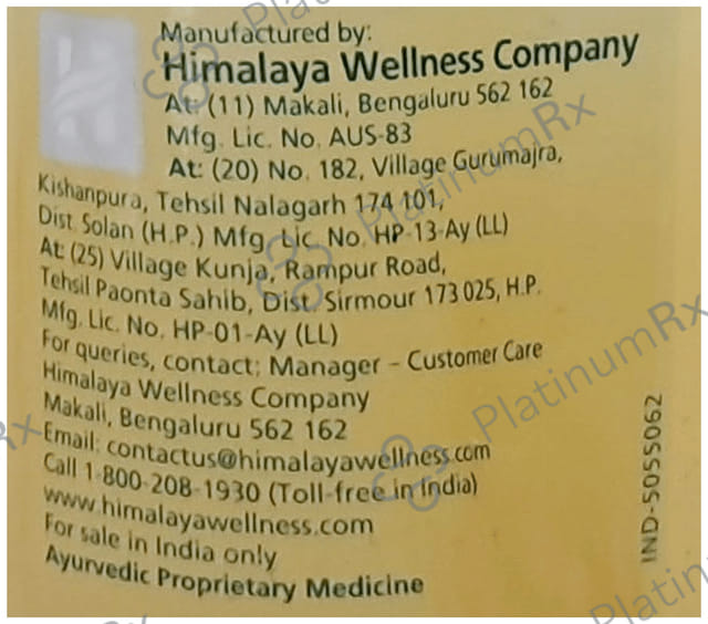 Himalaya Bonnisan Liquid 200ml
