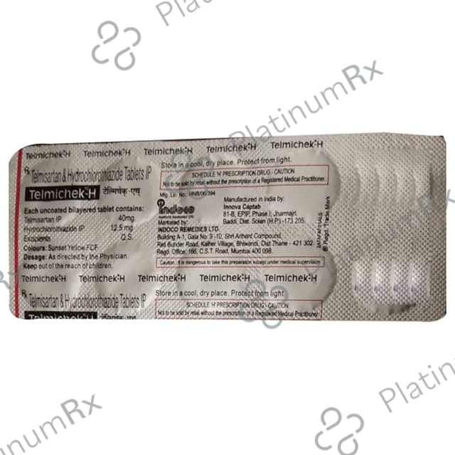 Telmichek H Tablet