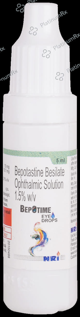 Bepotime 1.5% Ophthalmic Solution 5ml