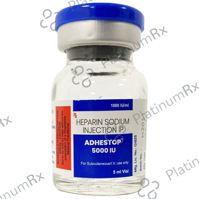 Adhestop 5000IU Injection 5ml