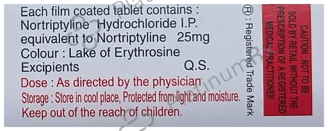 Nortin 25mg Tablet