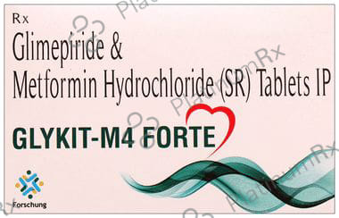Glykit M 4/1000mg Forte Tablet SR 10s