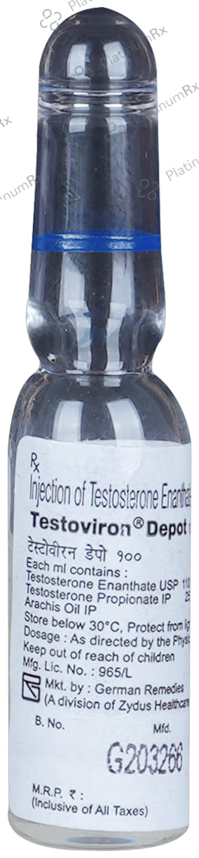 Testoviron Depot 100mg Injection 1ml