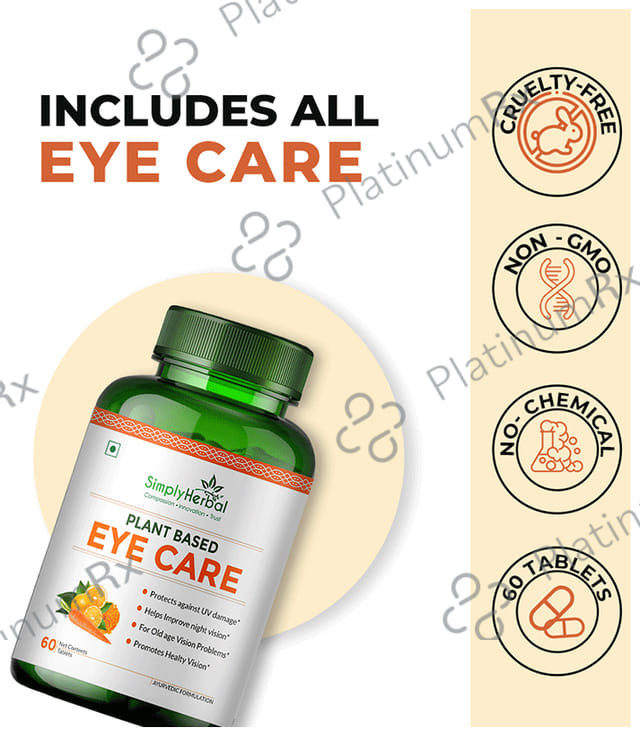 Simply Herbal Plant Based Eye Care Tablet