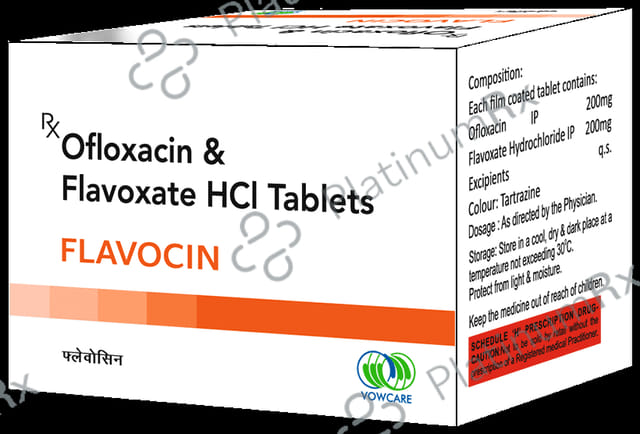 Flavocin 200/200mg Tablet 10s