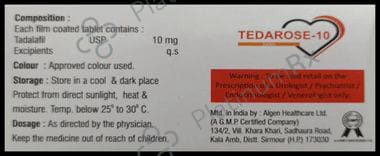Tedarose 10 Tablet