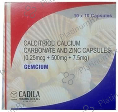 Gemcium Soft Gelatin Capsule