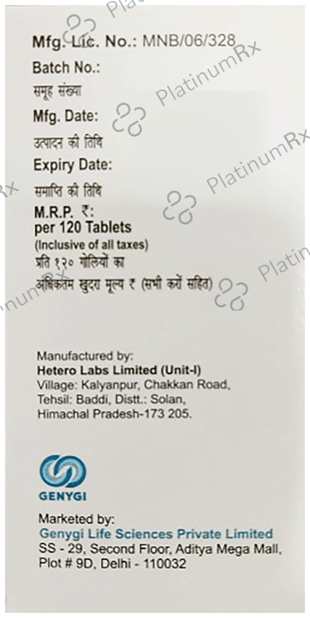 Imatigen 100mg Tablet 120s