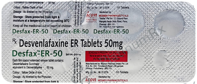 Desfax 50mg Tablet ER 10s