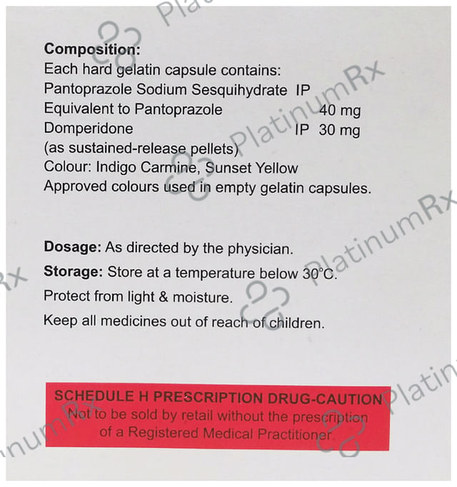 Panfred D 30/40mg Capsule PR 10s