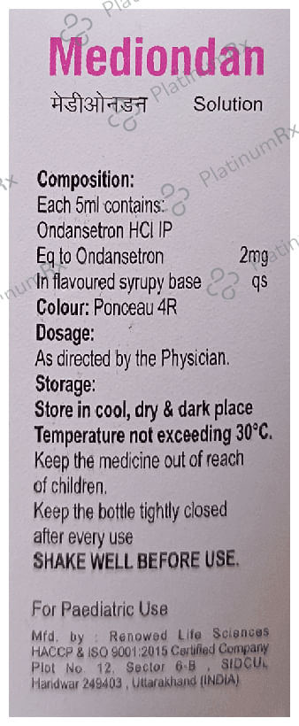 Mediondan Oral Solution
