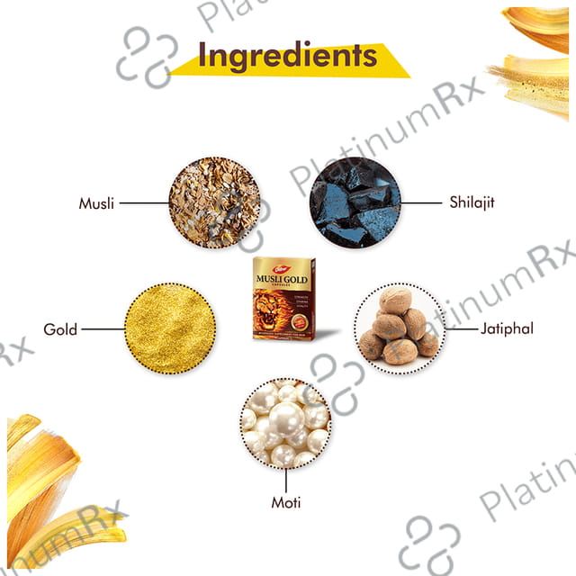 Dabur Musli Gold Capsules for Men