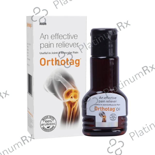 Orthotag Pain Reliever Oil (50ml Each) 1 Bottle