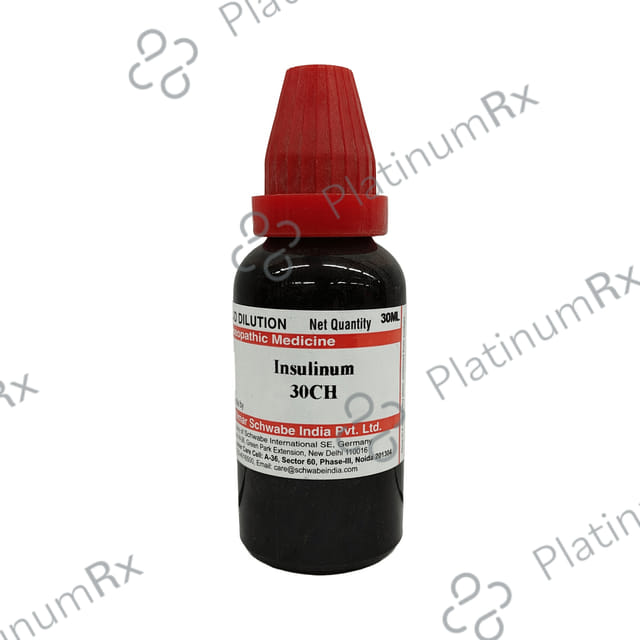 Dr Willmar Schwabe India Insulinum Dilution 30 CH