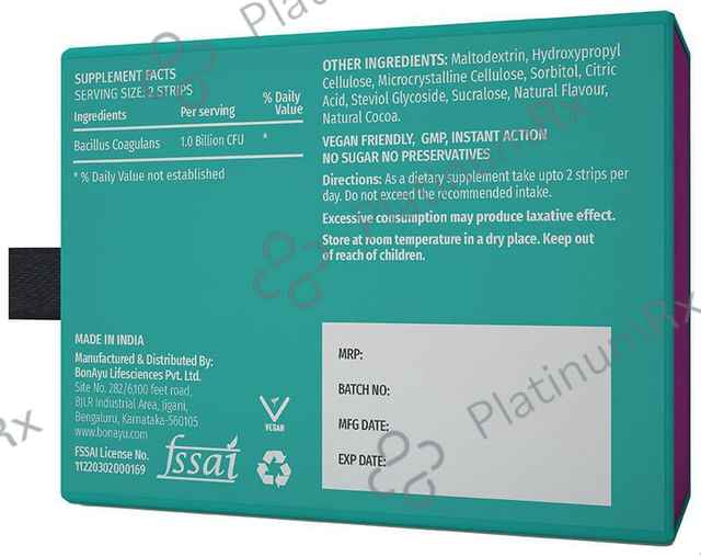 BonAyu Probiotics Mouth Dissolving Strip