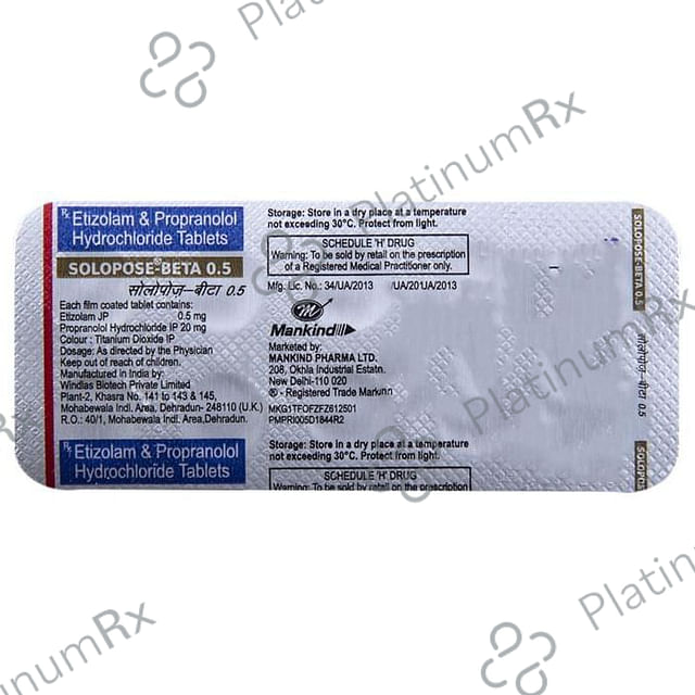 Solopose Beta Tablet