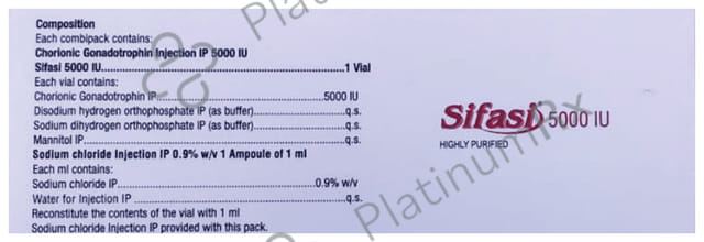 Sifasi 5000IU Injection 1ml