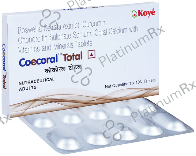 Coecoral Total Tablet 10s