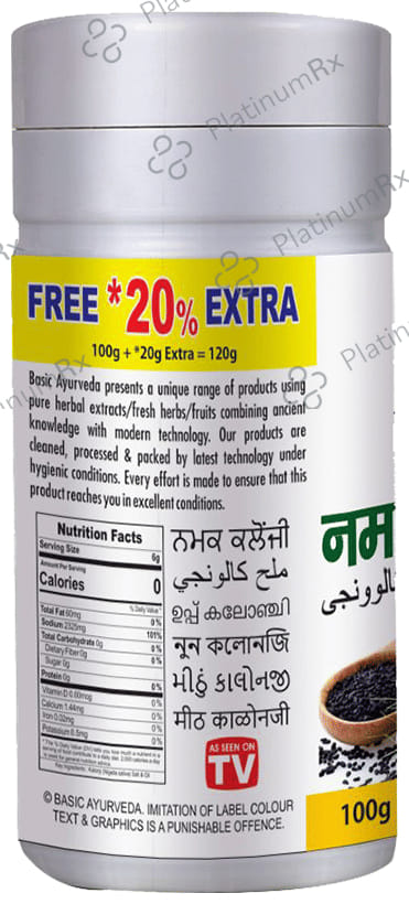 Basic Ayurveda Namak Klanogi 120 gm