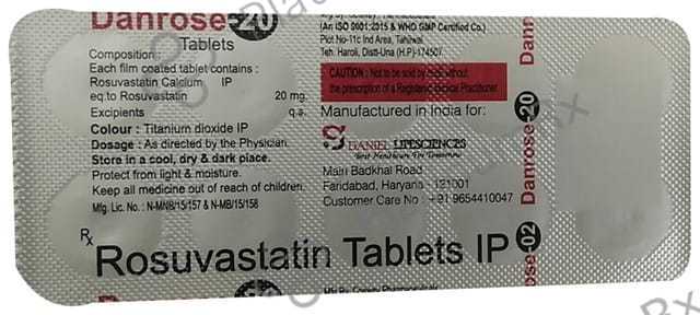 Danrose 20 Tablet