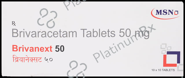 Brivanext 50mg Tablet 10s