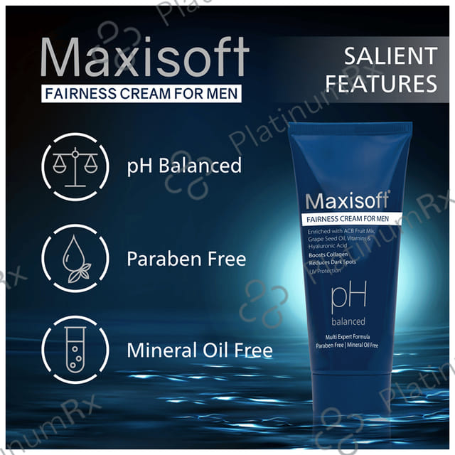 Maxisoft Fairness Cream for Men (50gm Each) 1 Tube
