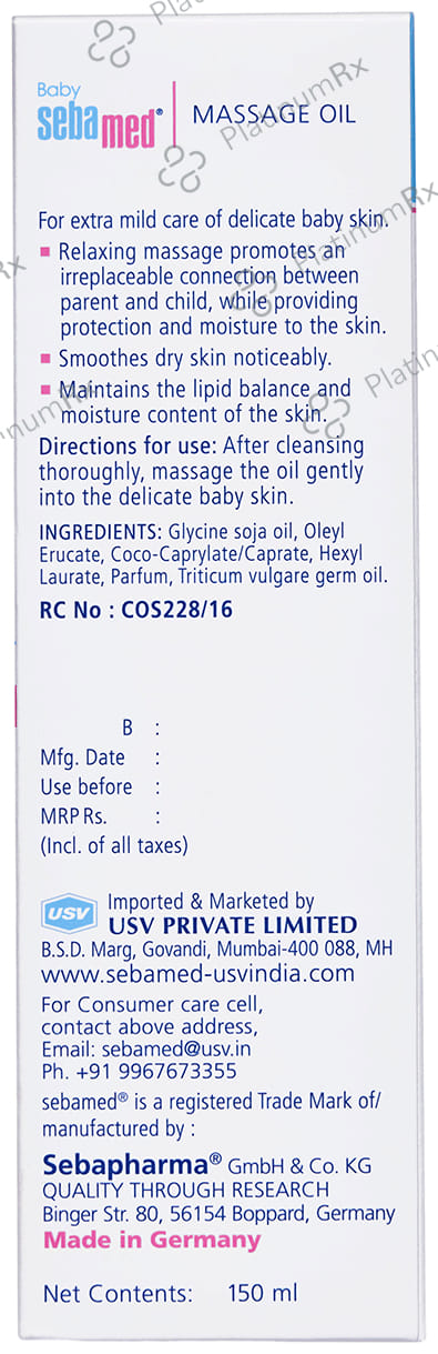 Sebamed Baby Skin Oil 150ml