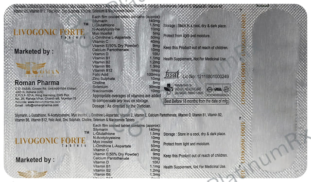 Roman Pharma Livogonic Forte Tablet