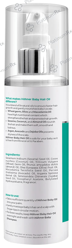 Hohner Baby Hair Oil