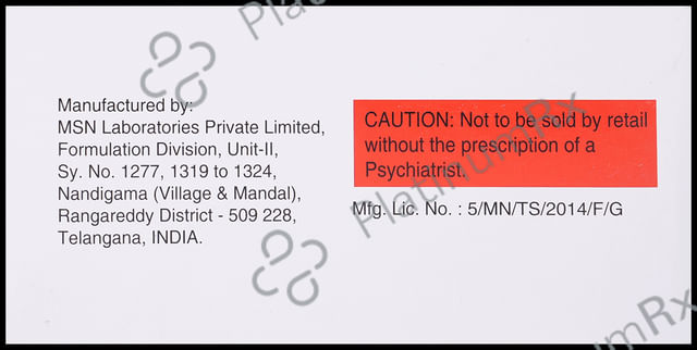 Lurasid 80mg Tablet 10s