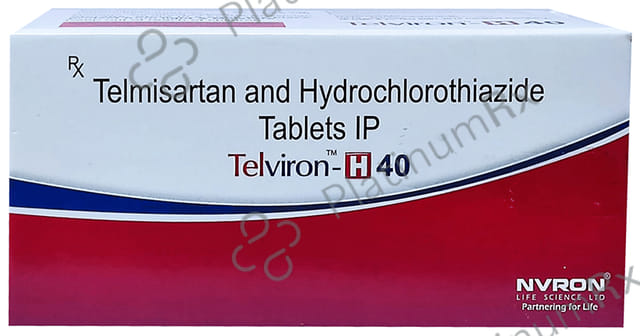 Telviron H 40mg/12.5mg Tablet