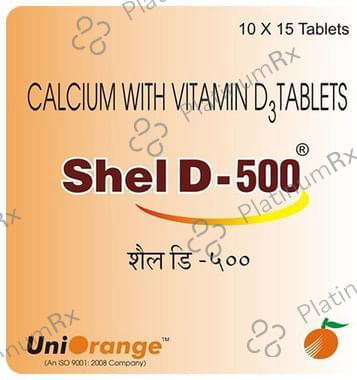Shel D 500mg/250IU Tablet