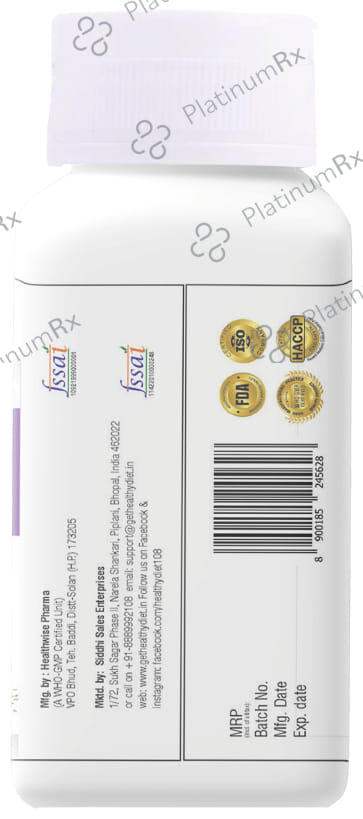 Healthy Diet Flaxseed Oil Omega 3,6,9 1000mg Soft Gel Capsule 60s