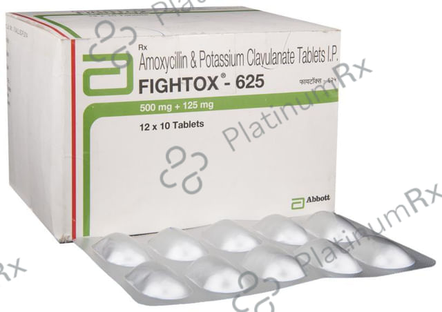 Fightox 500/125mg Tablet 10s